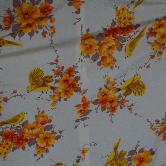 1970's Bird dress - Picture 2 of 2